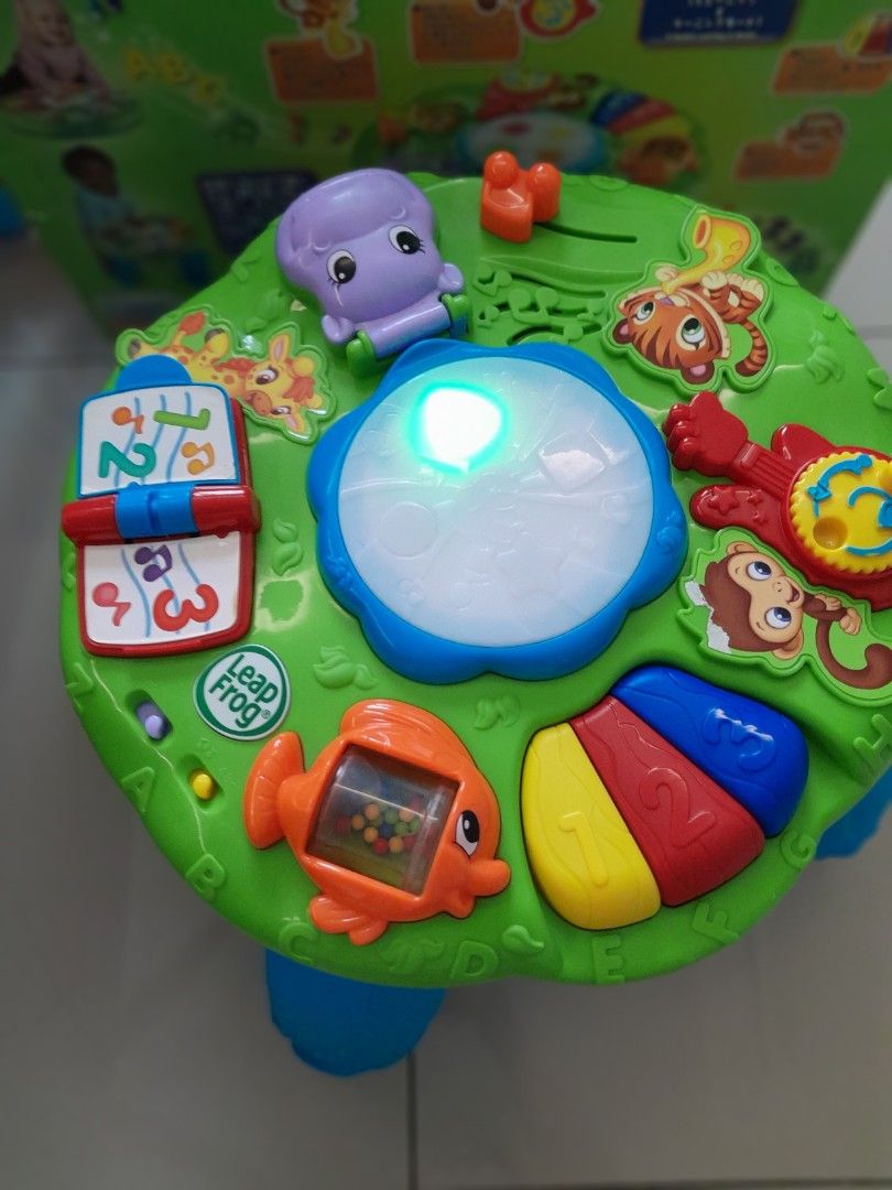 Leapfrog activity table animal adventure outlet