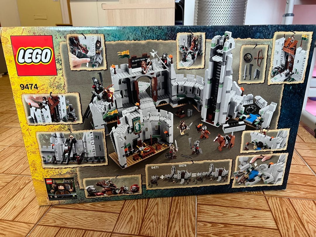 Lego 9474 The Lord Of The Ring The Battle of Helm’s Deep, 興趣及遊戲, 玩具 ...