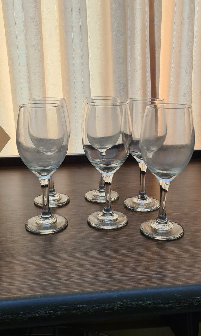 Libbey Wine Glasses, Furniture & Home Living, Kitchenware & Tableware