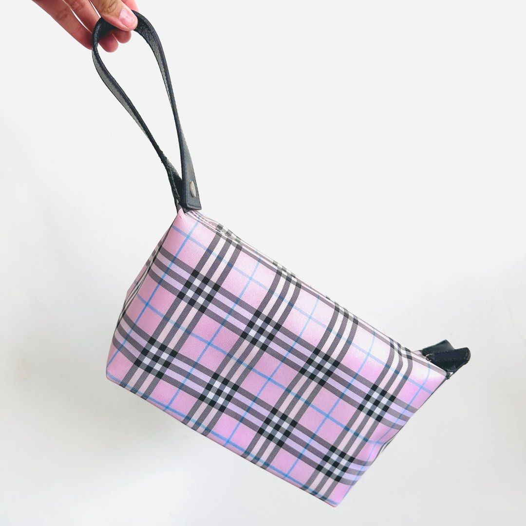Purple burberry bag outlet