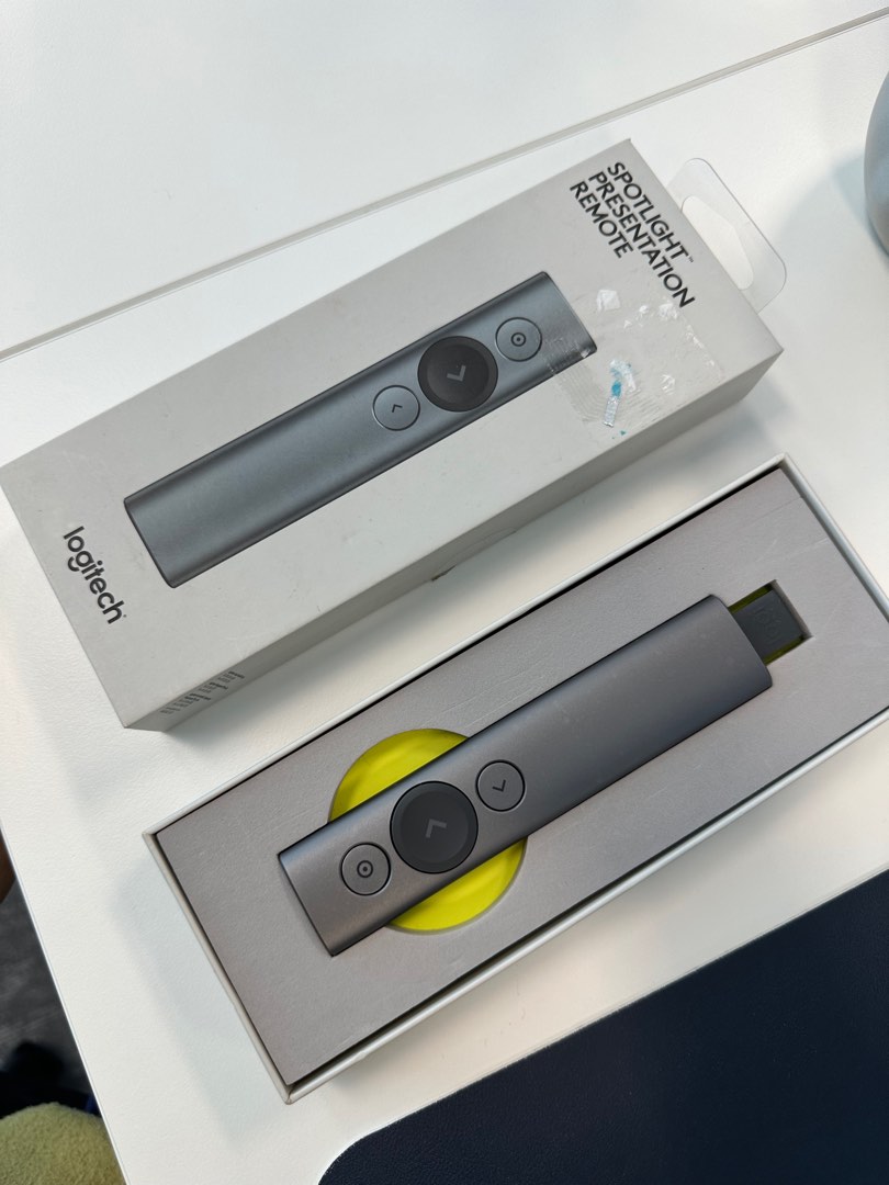 Logitech presentation remote, Computers & Tech, Office & Business