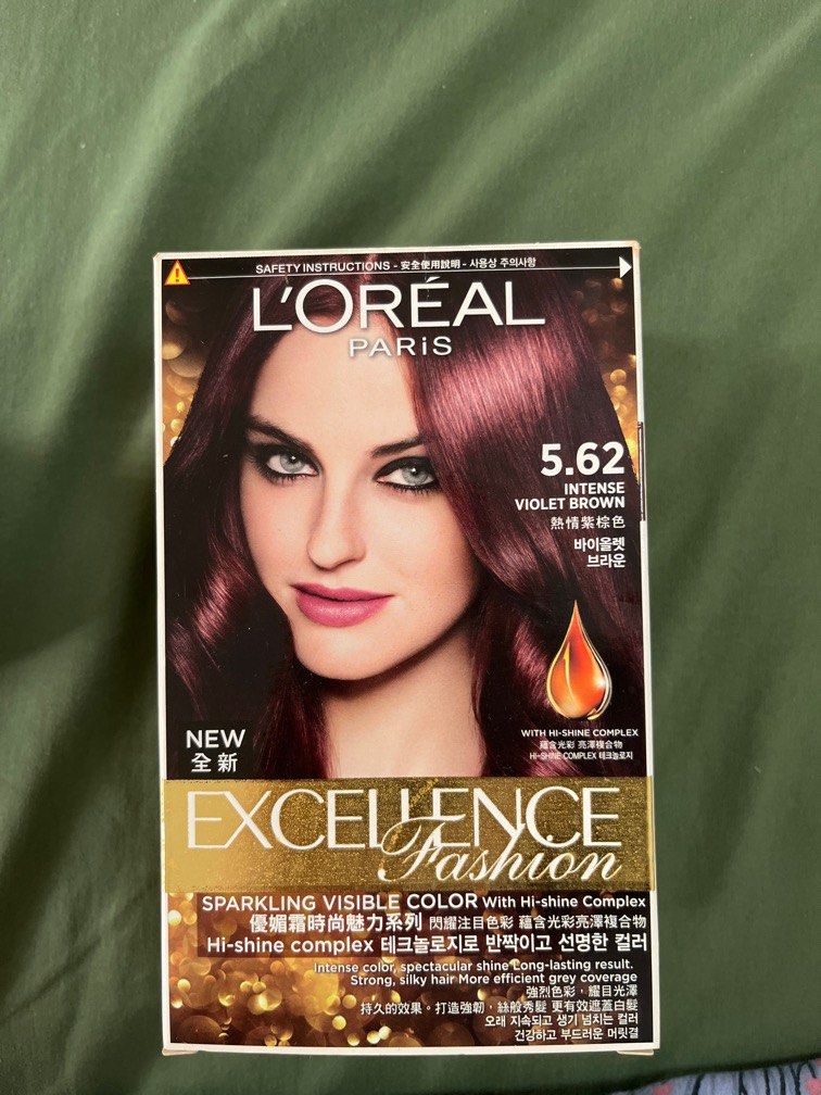 Loreal Paris Hair Dye Intense Violet Brown, Beauty & Personal Care
