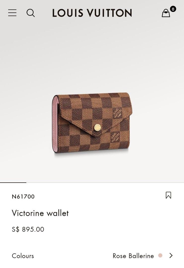 Victorine Wallet Damier Ebene Canvas - Wallets and Small Leather Goods  N61700