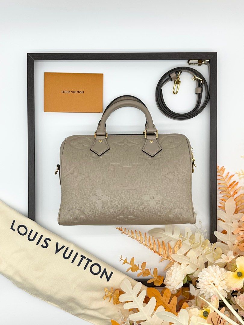 Louis Vuitton Blossom Monogram Empreinte Leather Speedy