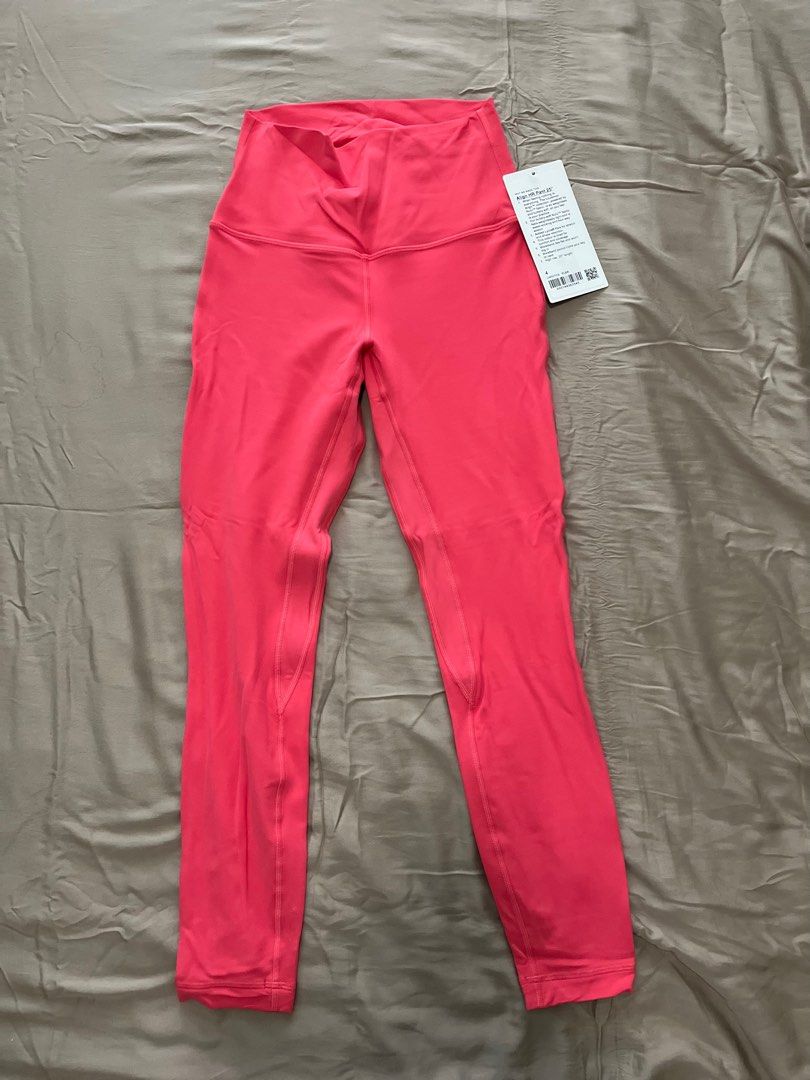 Lululemon Align High-Rise Pant with Pockets 25 Nulu Size 10 in Pale  Raspberry