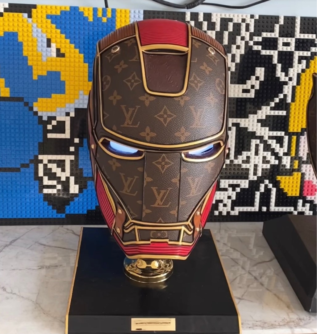 Louis Vuitton Iron Man mask for halloween 😍 Rate 1 to 100