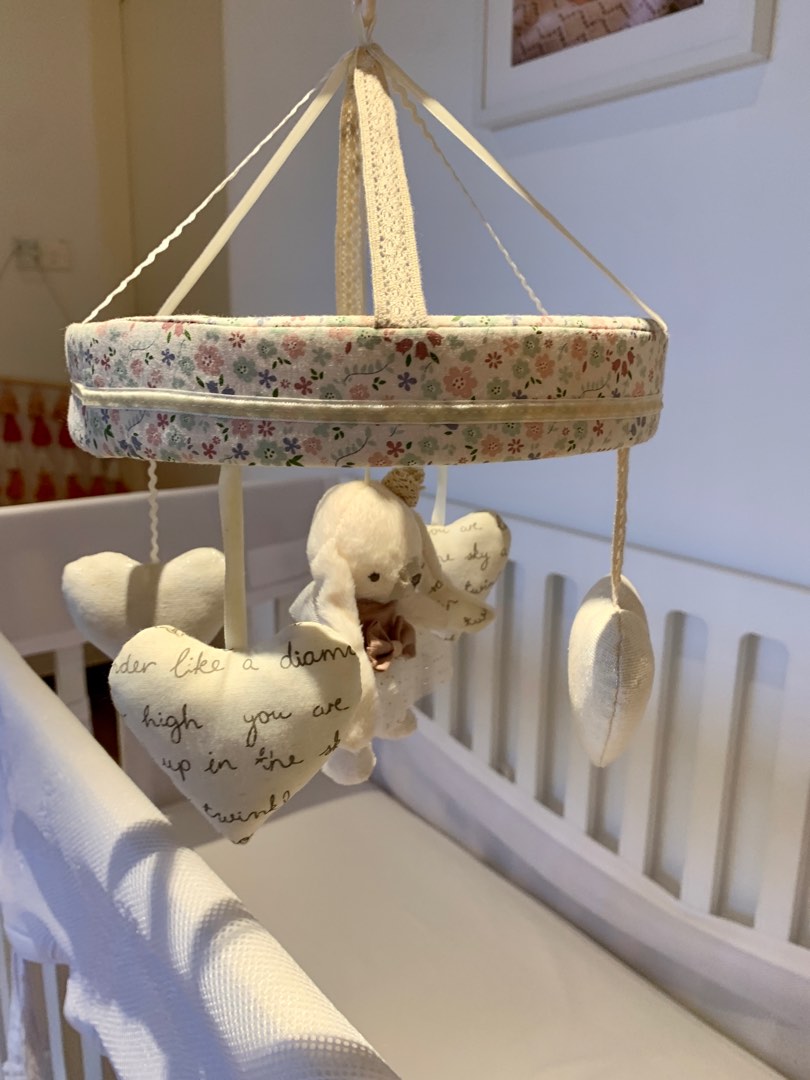 Mamas and Papas Cot Mobile Babies Kids Baby Nursery Kids Furniture Nursery Lighting Decor on Carousell