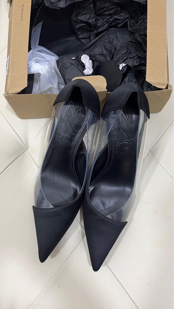 Vinyl on sale high heels