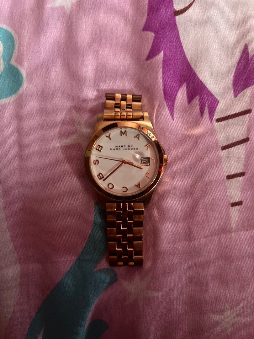 Marc jacobs deals pink watch