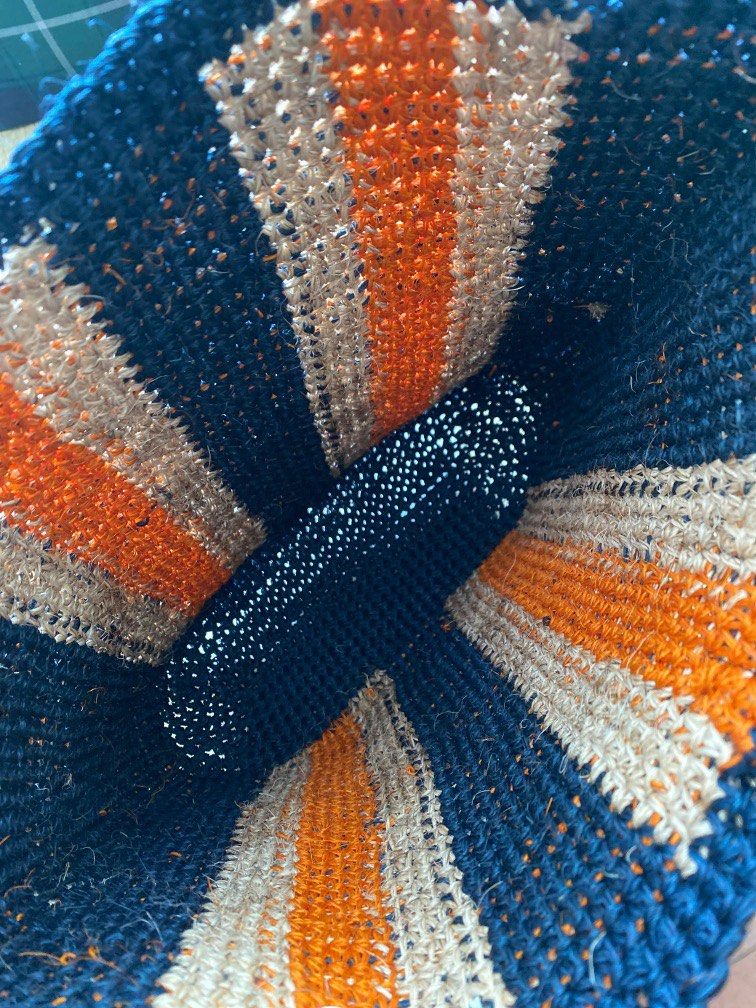 MARNI MARKET FIQUE bag in multicolor blue natural fibre