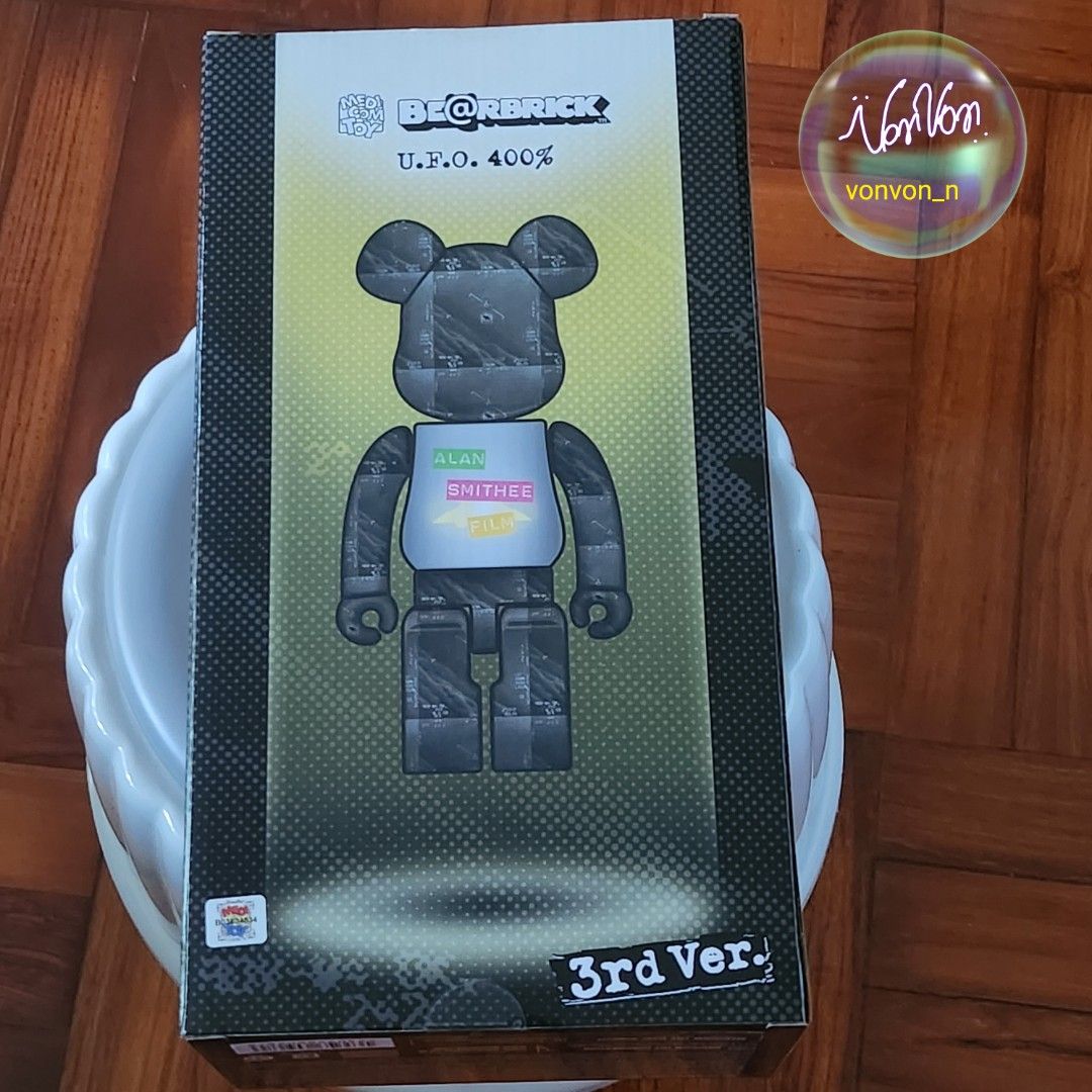 Medicom Toy Bearbrick Be@rbrick ALAN SMITHEE FILM U.F.O 400% 3rd