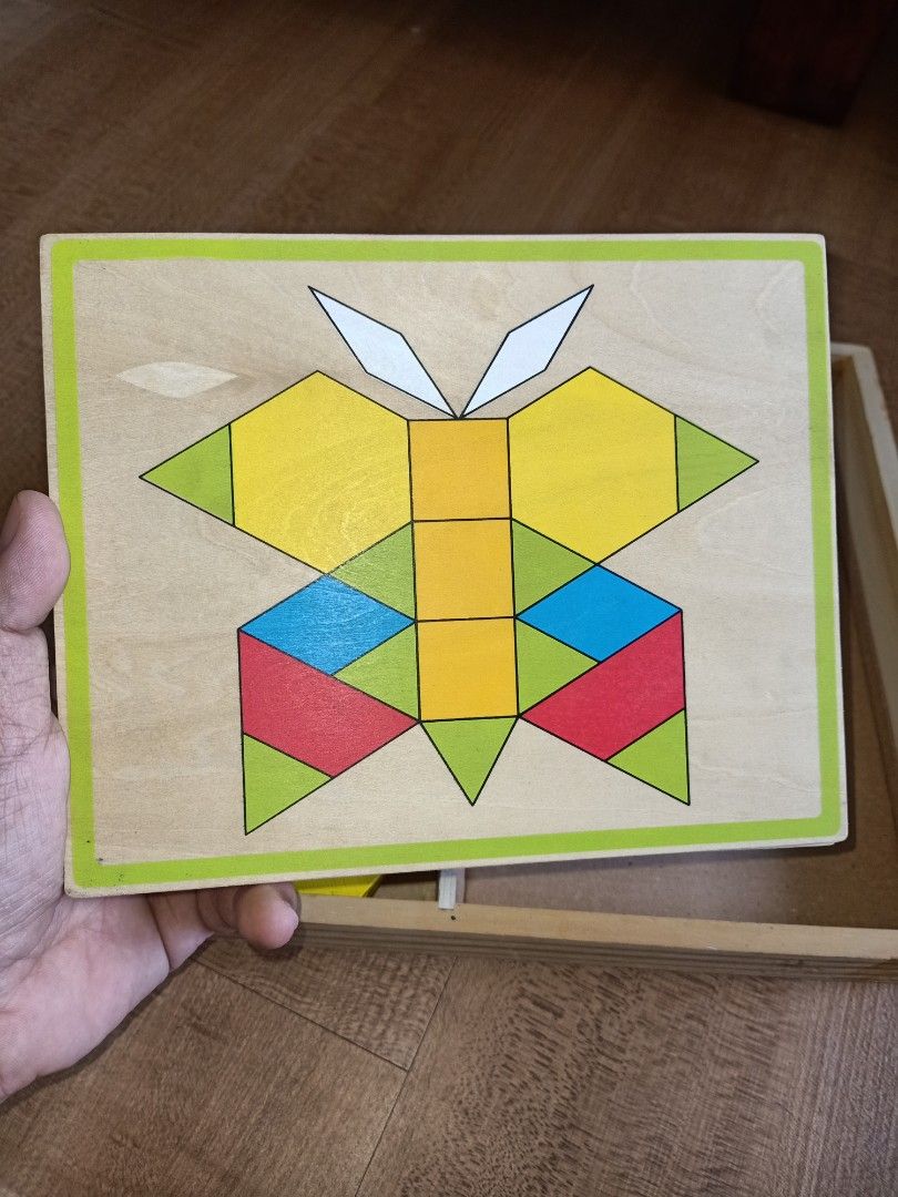 Melissa & Doug Pattern Blocks & Boards, Hobbies & Toys, Toys & Games on ...