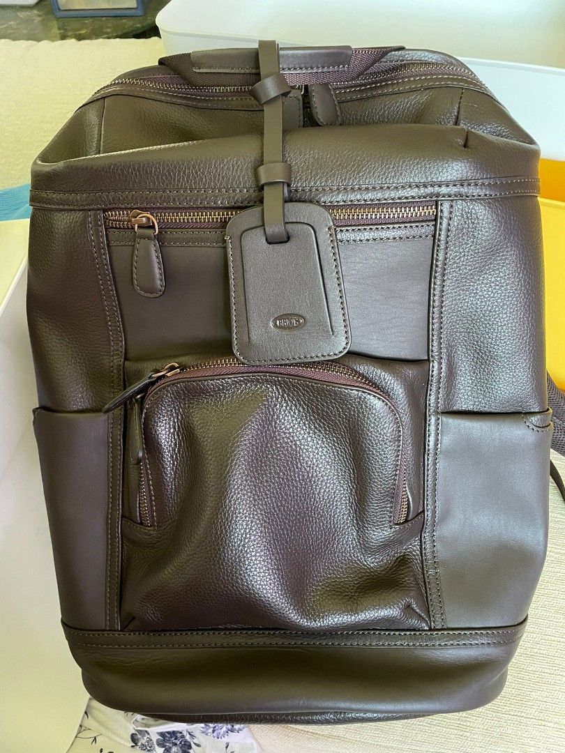 Mercedes Classic Backpack bag Dark brown Leather Mercedes-Benz B66042013