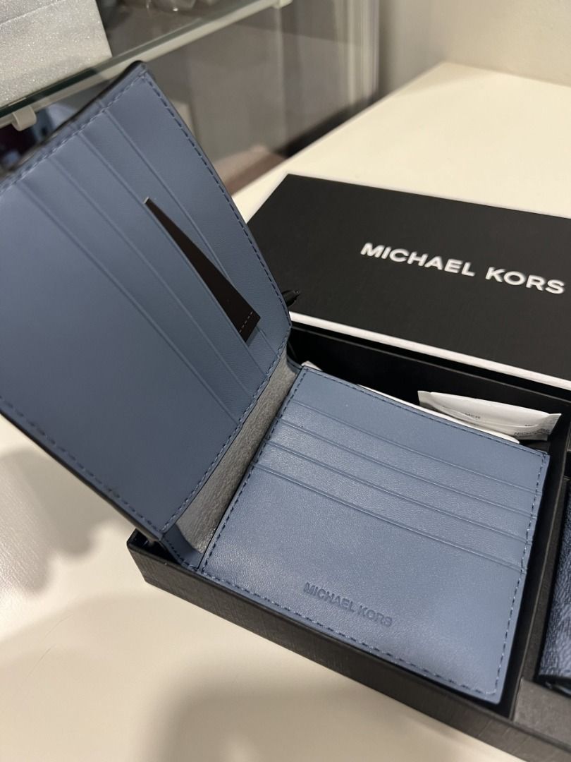 Michael Kors 3 in 1 Wallet Boxed Set in Signature Denim Luxury