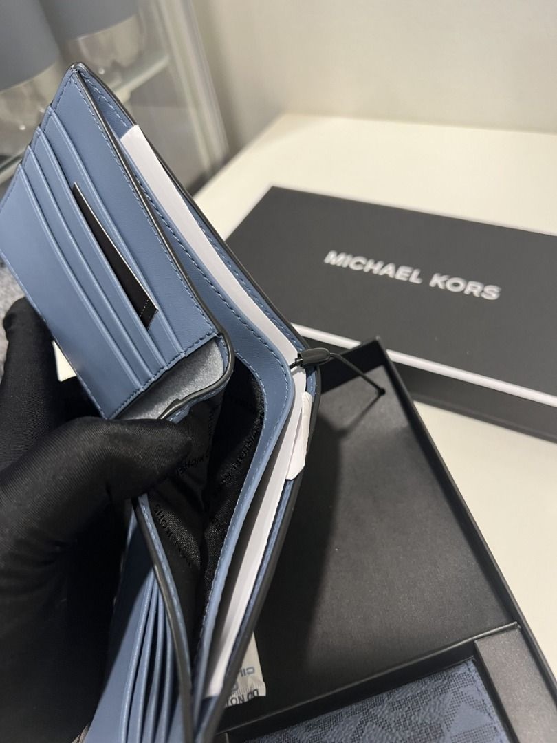 Mk denim deals wallet