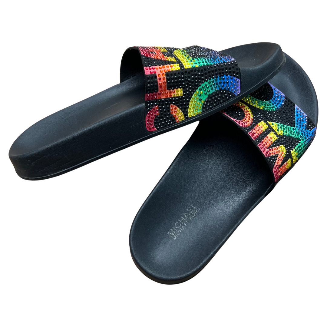 Michael kors gilmore pool slide 2025 sandals
