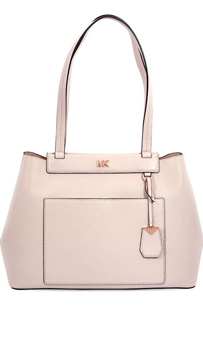 Meredith medium logo and leather on sale tote