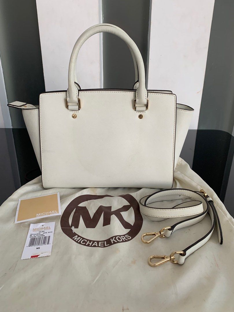 Michael kors outlet selma optic white