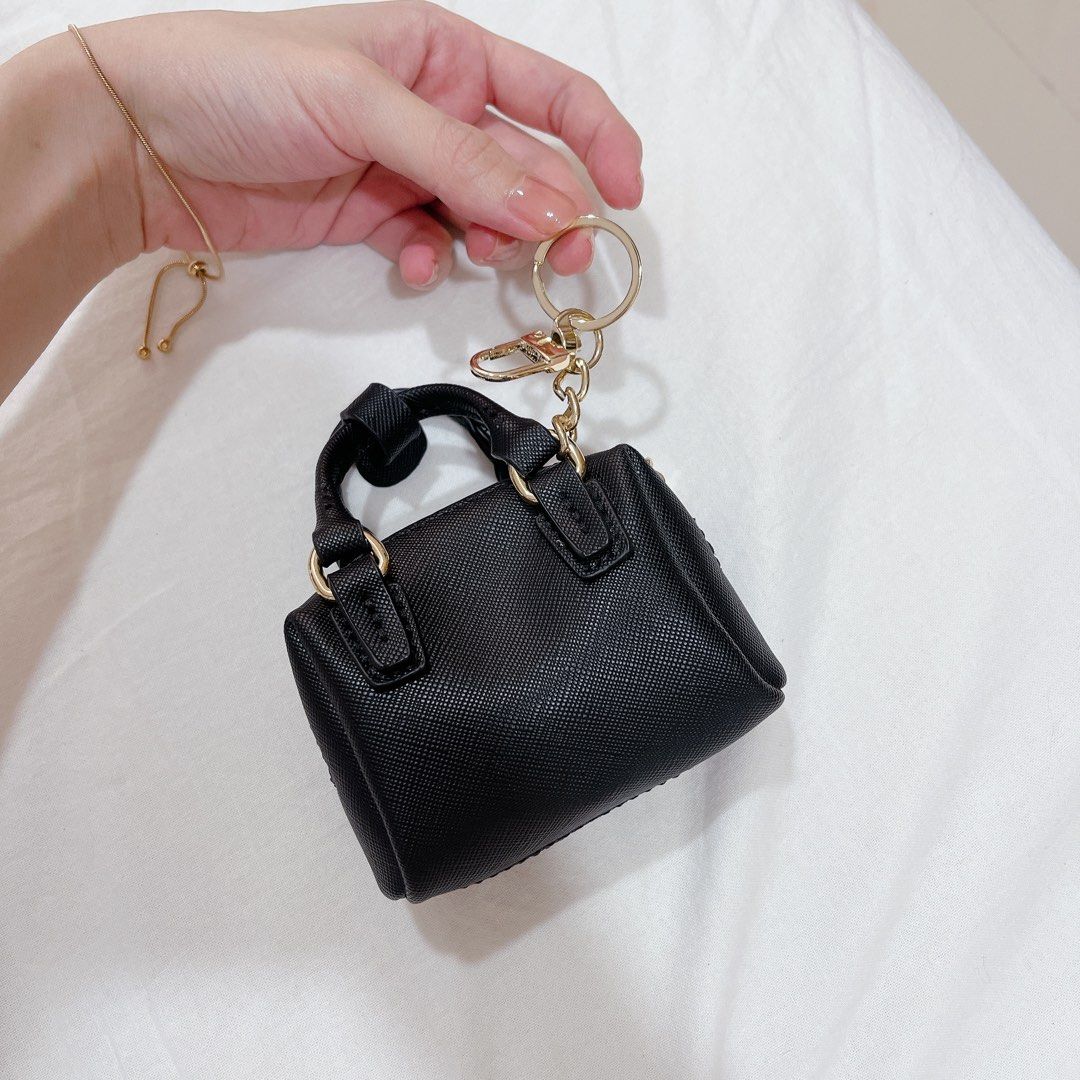 Mini handbag keychain hotsell