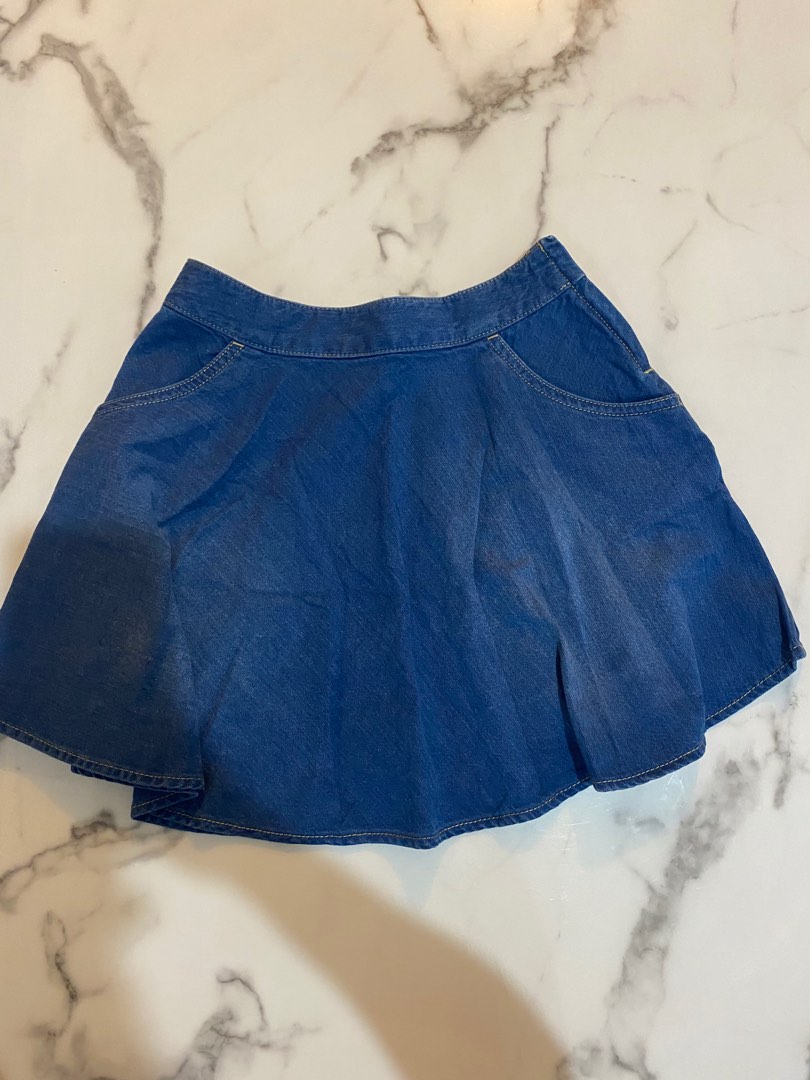 Mini Denim Skirt on Carousell