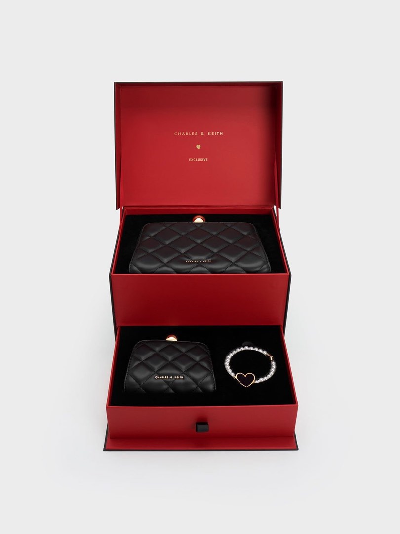 Mini Quilted Chain Bag Black, Luxury, Bags & Wallets on Carousell
