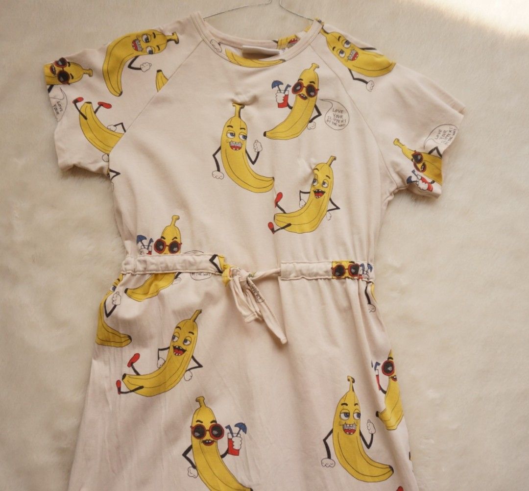 Mini rodini sales banana dress