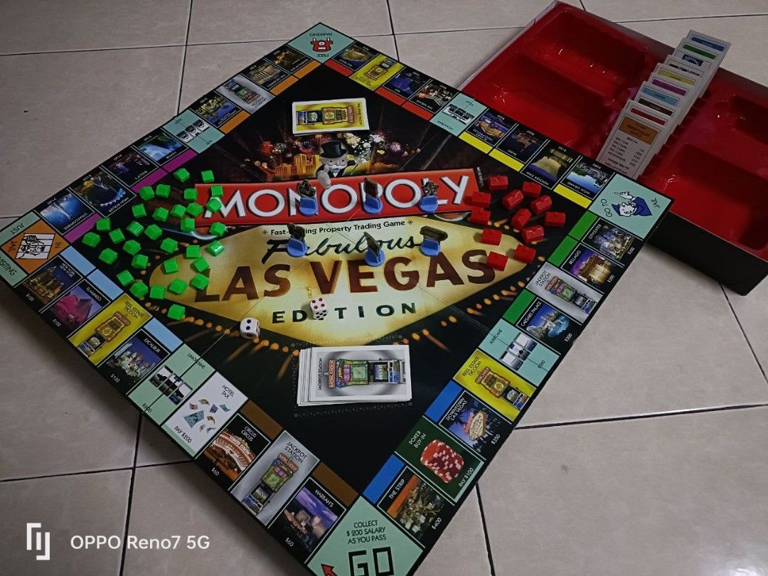 Monopoly Las Vegas, Hobbies & Toys, Toys & Games on Carousell