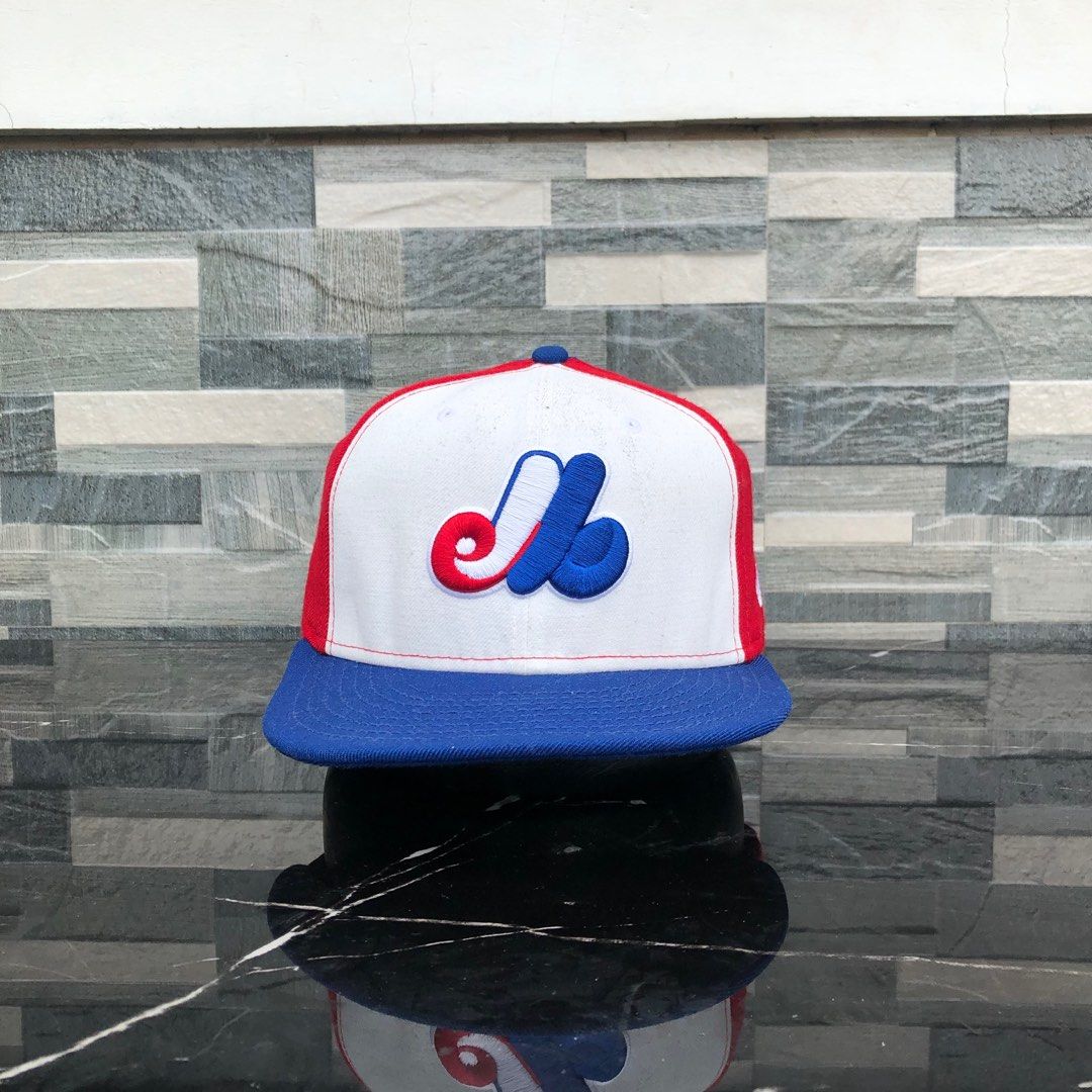 Montreal Expos MLB New Era Men's White 9Fifty Cooperstown