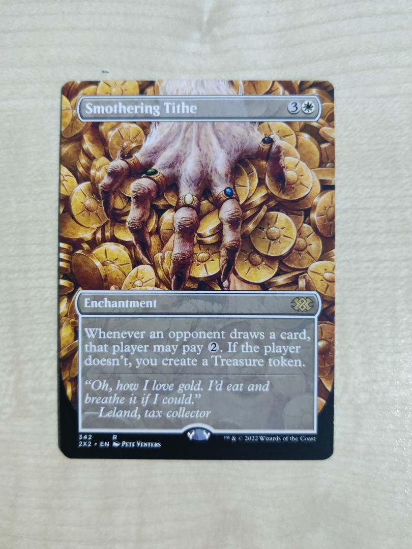 MTG Foil Smothering Tithe (NM) Judge Promo