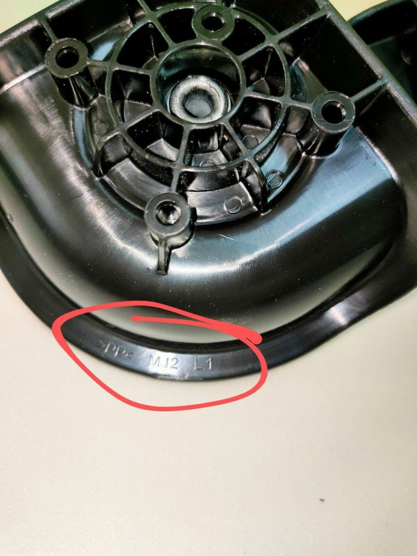 Muji luggage wheels replacement store