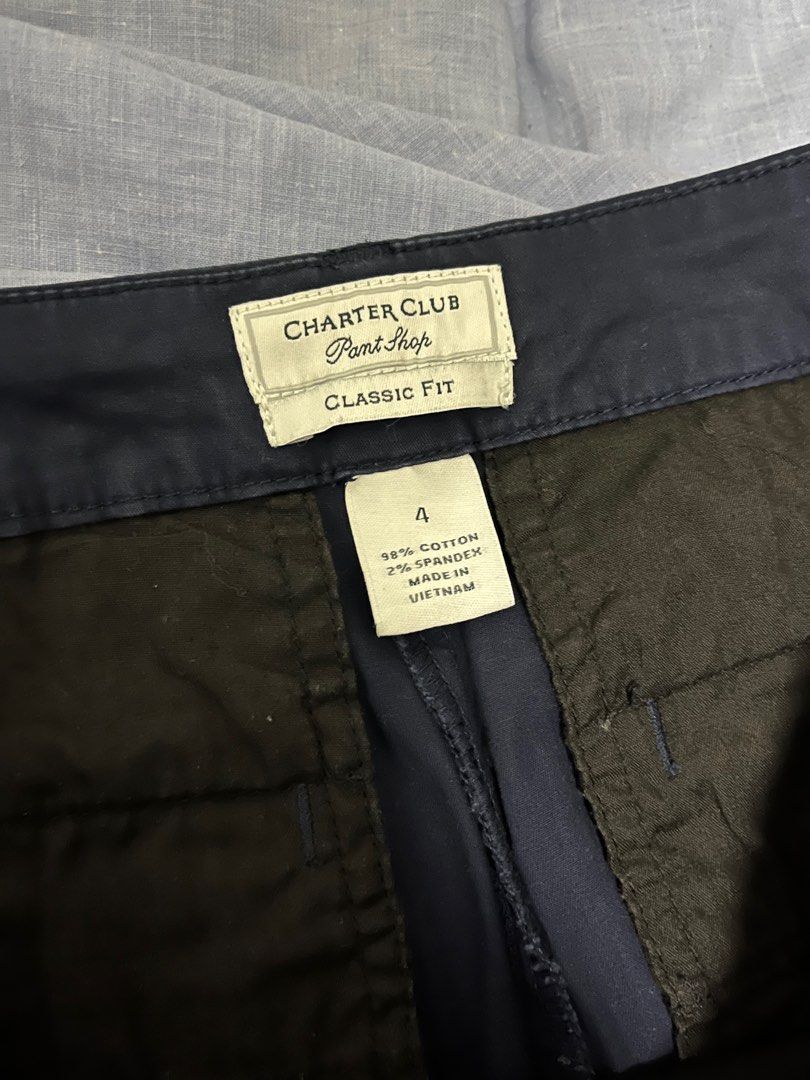 Charter club pant shop classic fit new arrivals