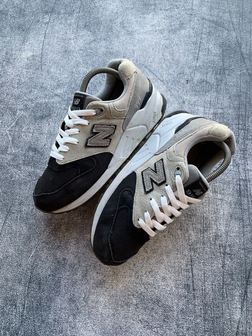 New Balance 999 Gray Black size 41.5 Fesyen Pria Sepatu