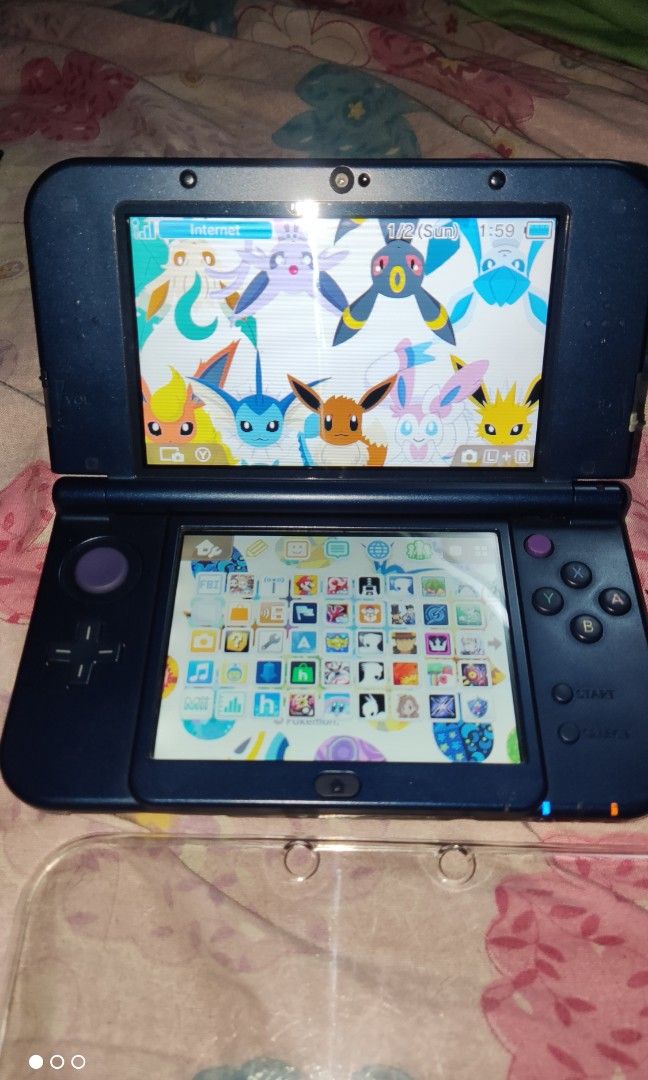 New Nintendo 3DS Galaxy Limited Edition, Video Gaming, Video Game