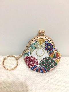 ⭐️New 🎏SN 👛 Handmade mini bag 5cm 迷你 兔仔 口金包/ 鎖匙扣