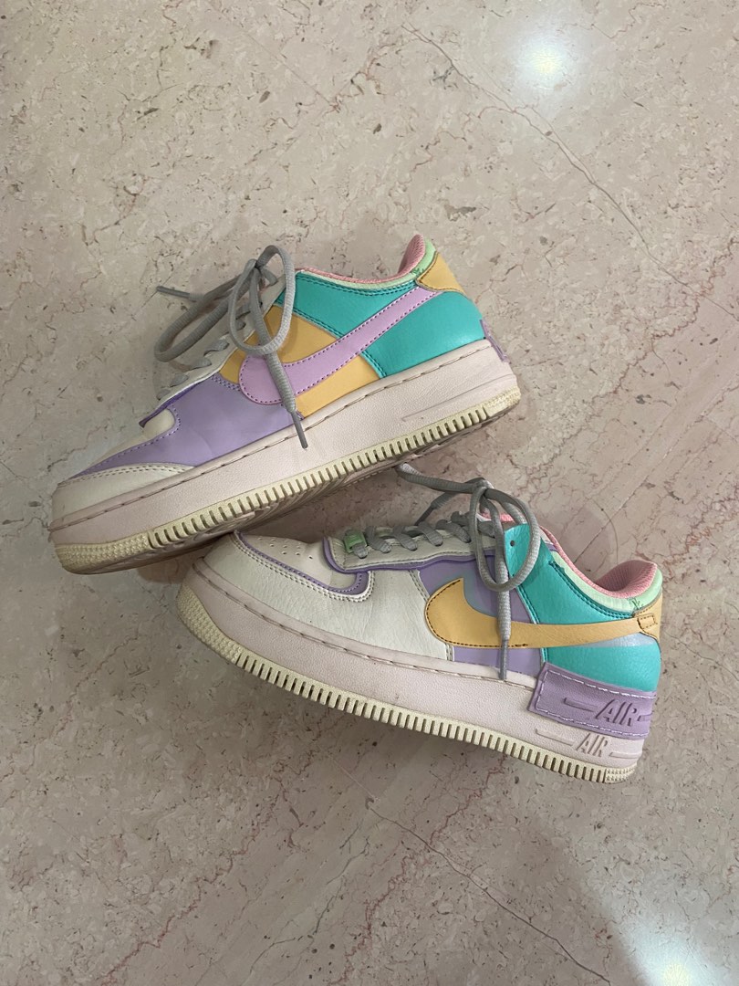 Nike Air Force 1s Shadow Pastel Women s Fashion Footwear