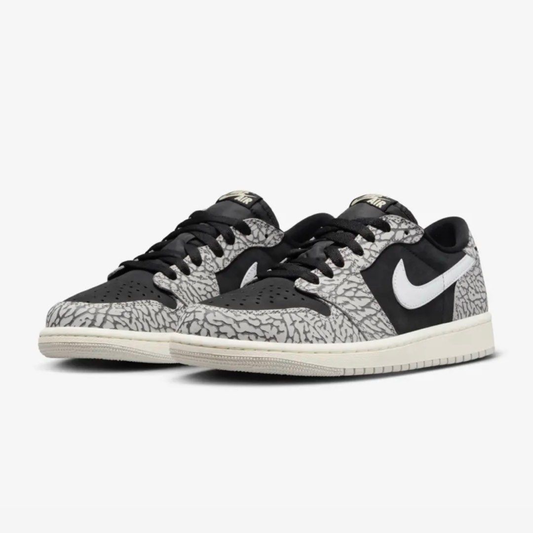 Air jordan 1 cheap low black