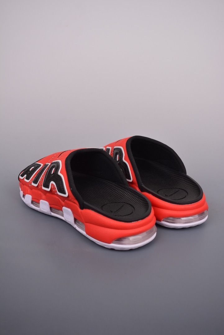 Nike AIR MORE Uptempo Slide 皮蓬拖鞋, 男裝, 鞋, 拖鞋- Carousell