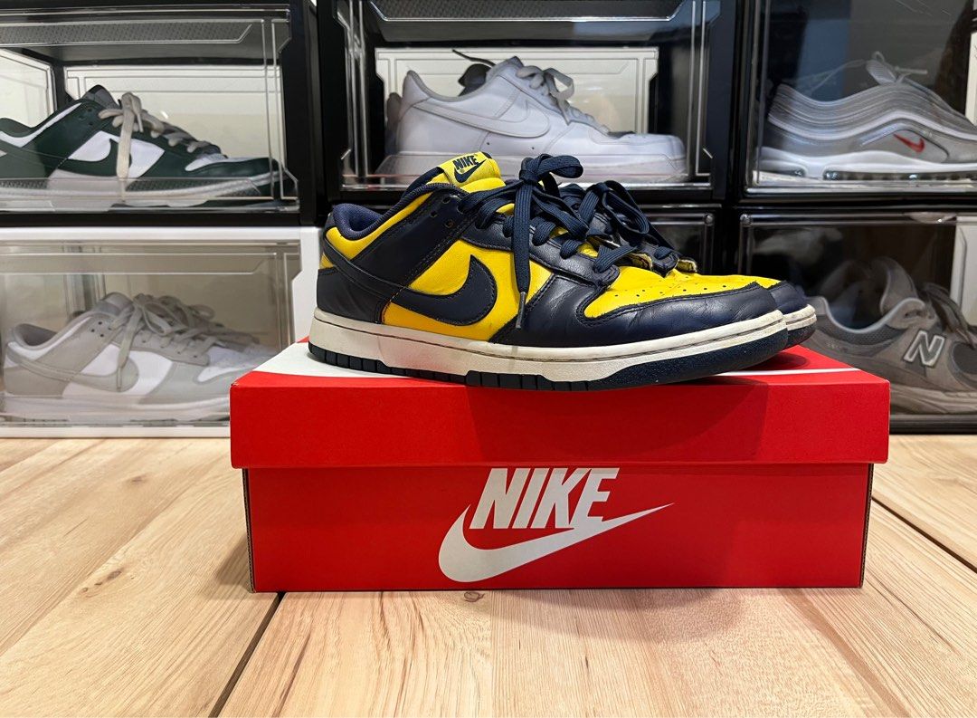 【美品】NIKE DUNK LOW ミシガン　27cm箱も有りますよ