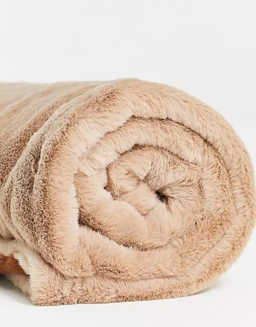 Nike Sportswear Faux Fur Blanket Furniture Home Living Bedding Towels on Carousell