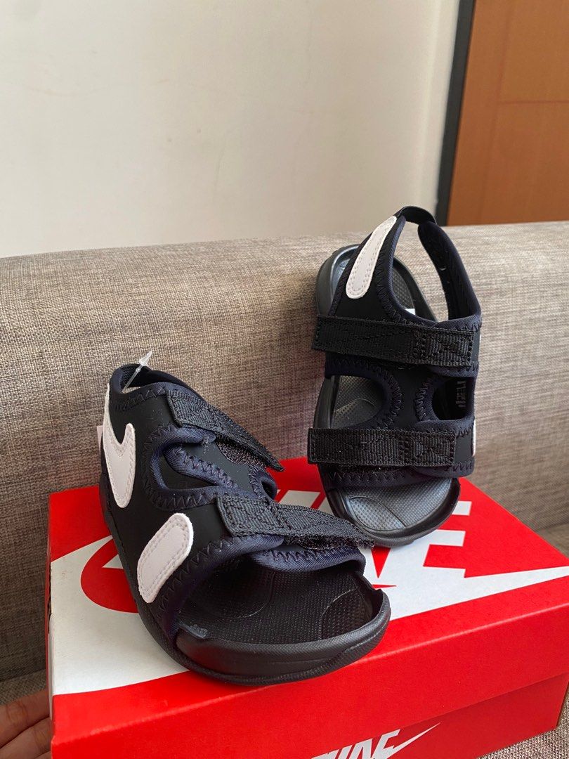 Nike Sunray Adjust 6 Black, Bayi u0026 Anak, Lainnya di Carousell