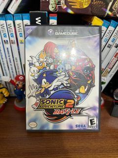 Dreamcast VS GameCube Sonic Adventure. Both running in progressive