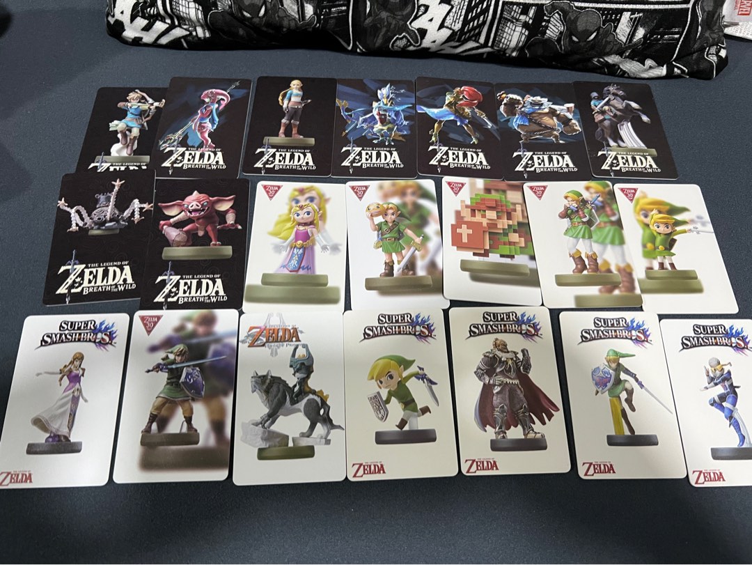 Nintendo Switch Wii U Amiibo Legend Of Zelda Super Smash Bros Amiibo 21