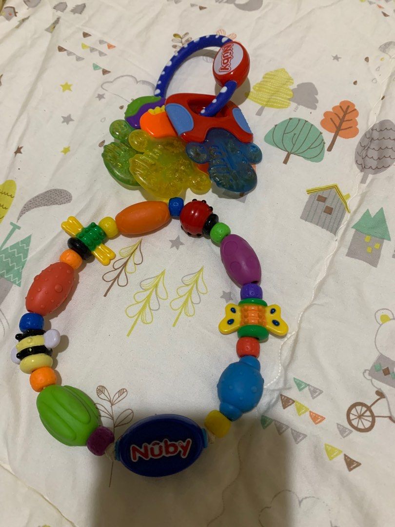 Nuby teethers (Category: Weaning & Toddler Feeding) located in Lapu-Lapu City. Submitted by sarahleeshop (Listing ID 1239797616, Image 1). Description: Take both at 260 .