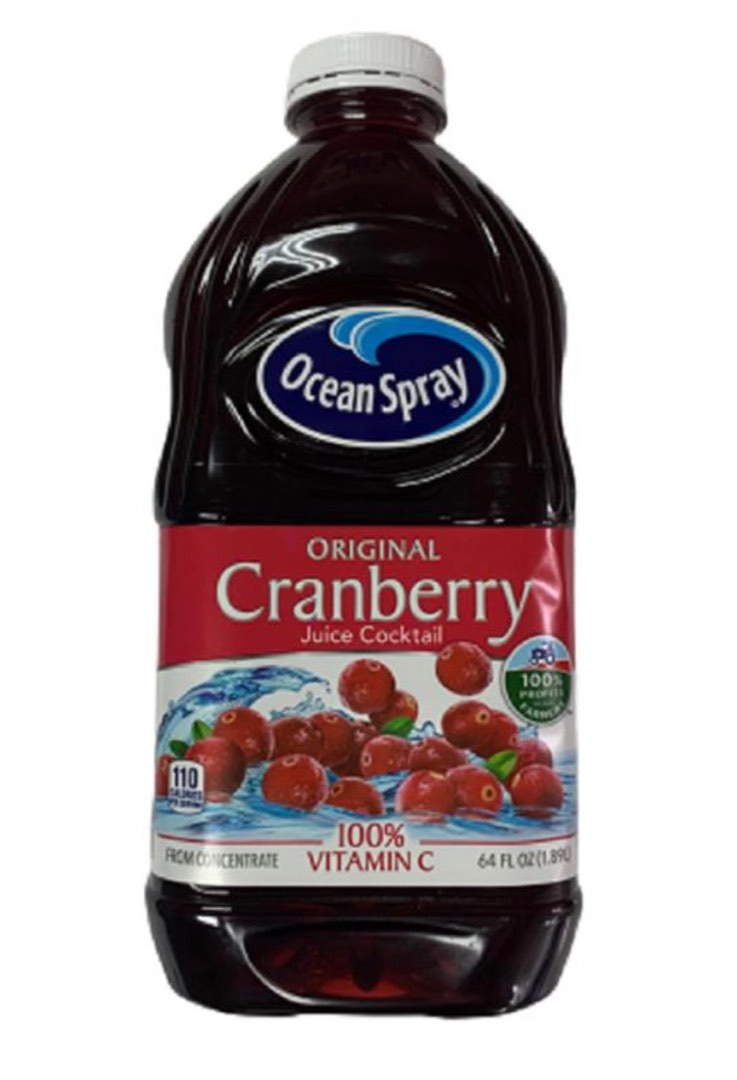 Ocean Spray ORIGINAL Cranberry Juice Cocktail Vitamin C 3 LITER, Food