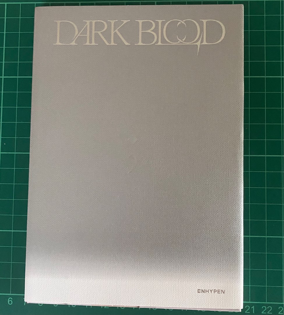 OFFICIAL ENHYPEN DARK BLOOD JUNGWON ENGENE VERSION UNSEALED ALBUM on