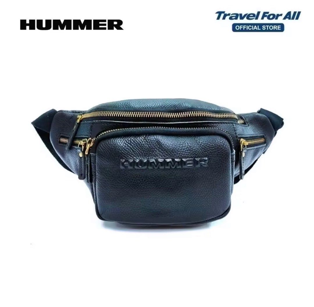Original Hummer Leather Pouchbag Men s Fashion Bags Belt bags Clutches and Pouches on Carousell