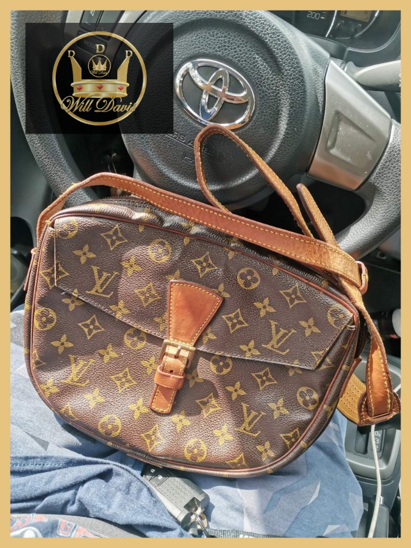 Original Louis Vuitton Jeune Fille Monogram MM Crossbody Bag