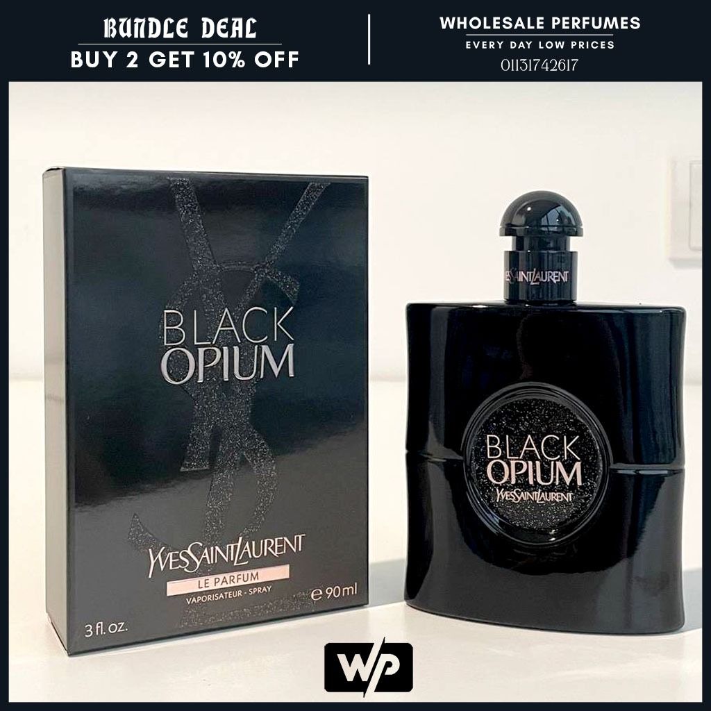 ORIGINAL] YSL BLACK OPIUM LE PARFUM 90ML FOR WOMEN, Beauty & Personal Care,  Fragrance & Deodorants on Carousell