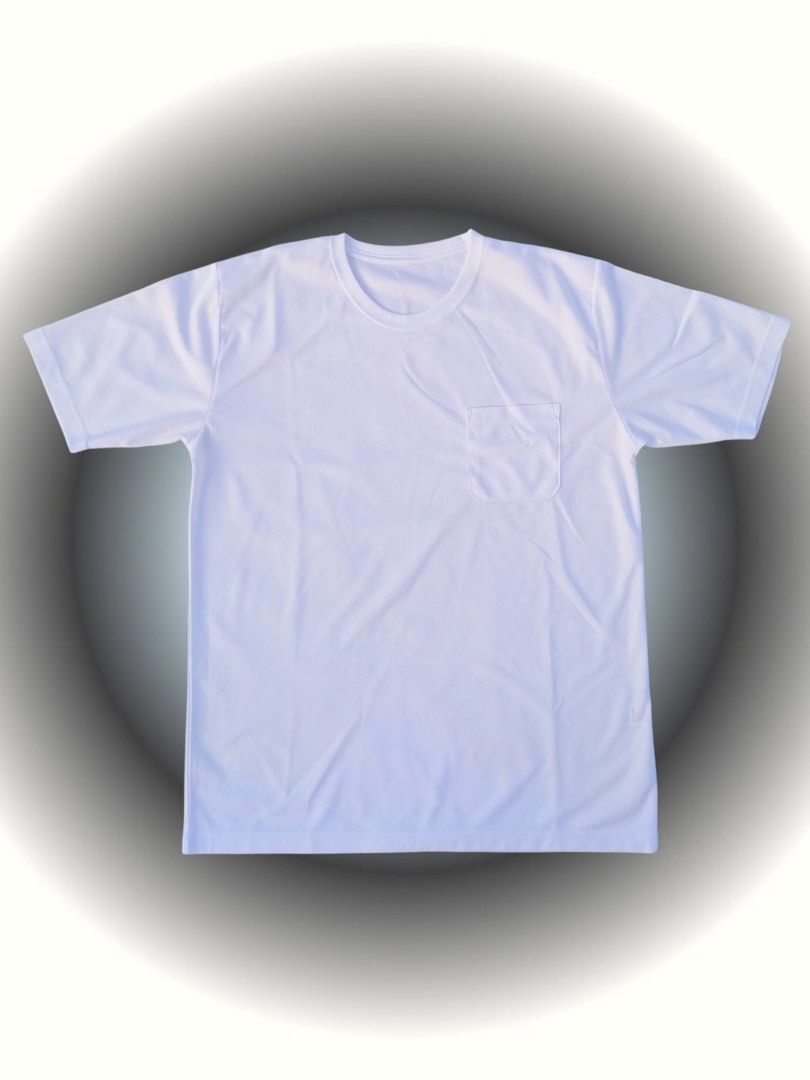 Oversized Plain White Shirt with pocket on Carousell