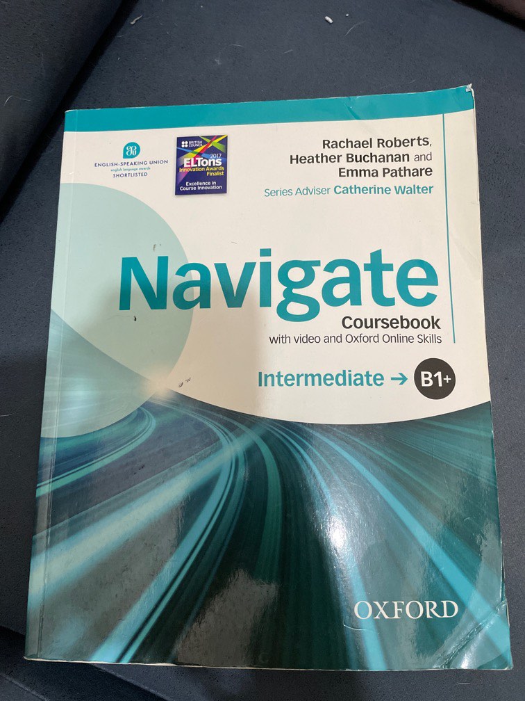 Oxford navigate coursebook B1+, 興趣及遊戲, 書本 & 文具, 教科書 - Carousell